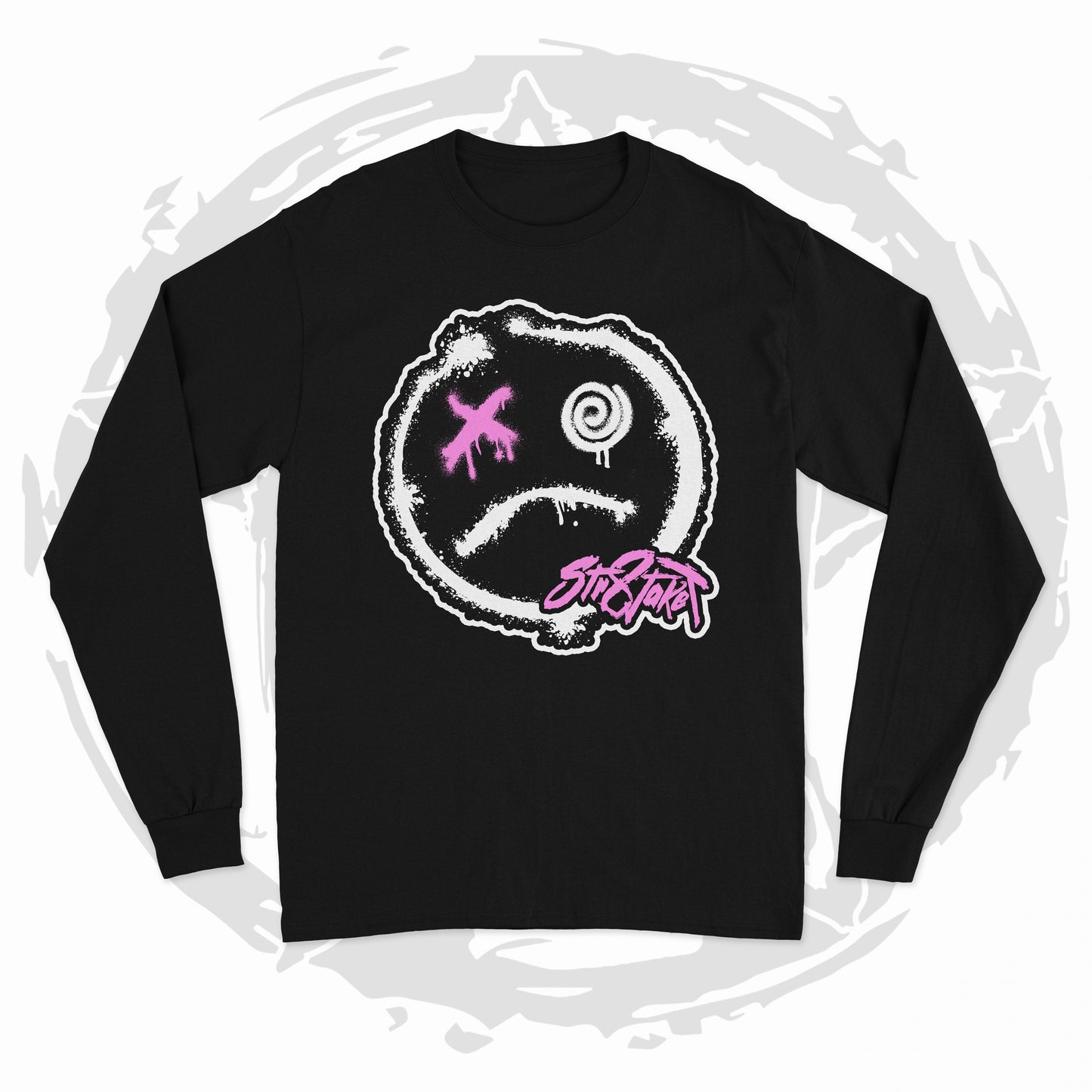 Str8jaket "Sappy Face" Long Sleeve Tee