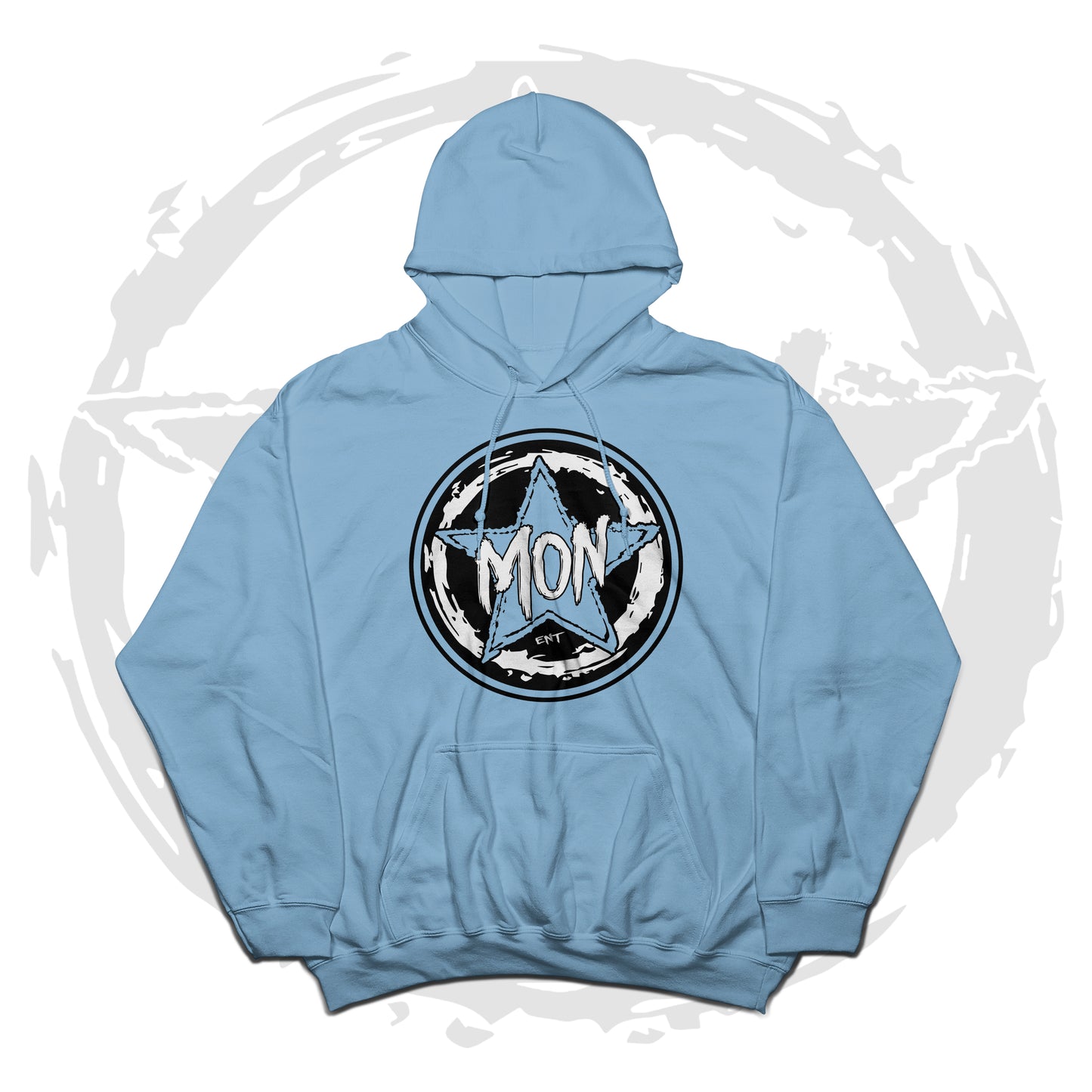 Carolina Blue Monstar Logo Hoodie
