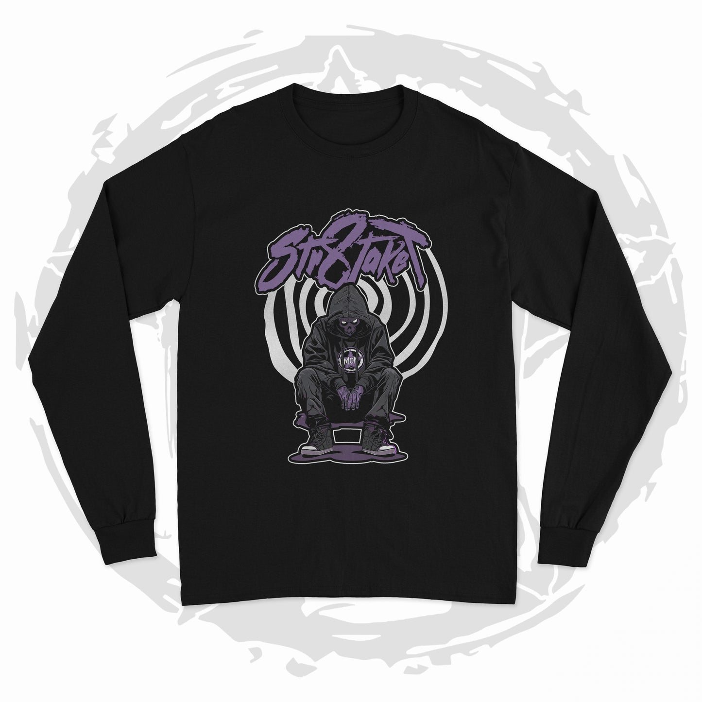 Str8jaket "Death Awaits" Long Sleeve Tee