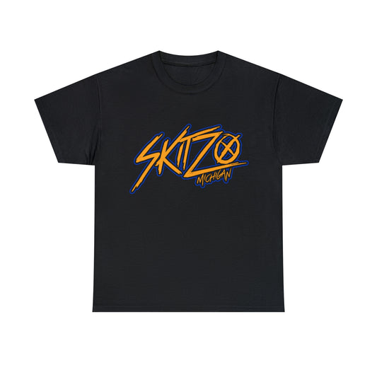 Skitzo Michigan "Maize & Blue" Logo T-Shirt