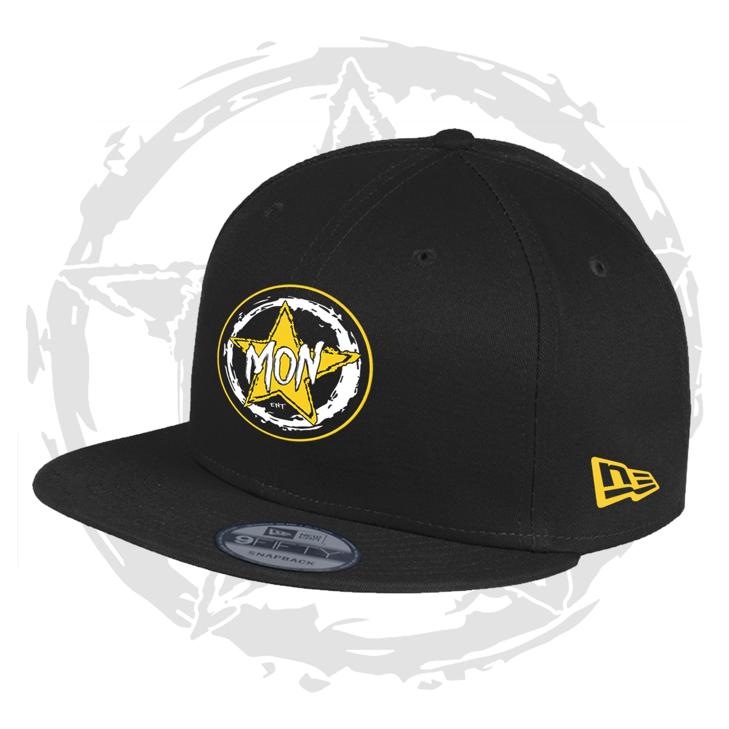 Monstar Logo Snapback (Yellow)