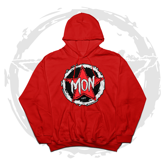 Monstar Logo Hoodie (Red)